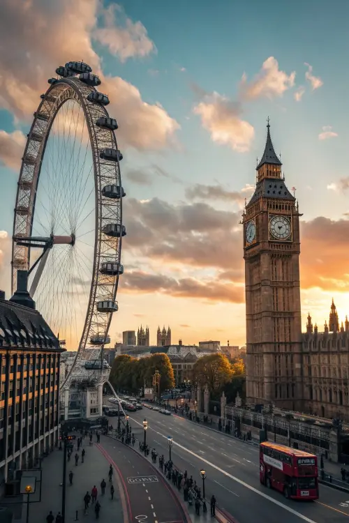 London; a cityscape that has far less biodiversity