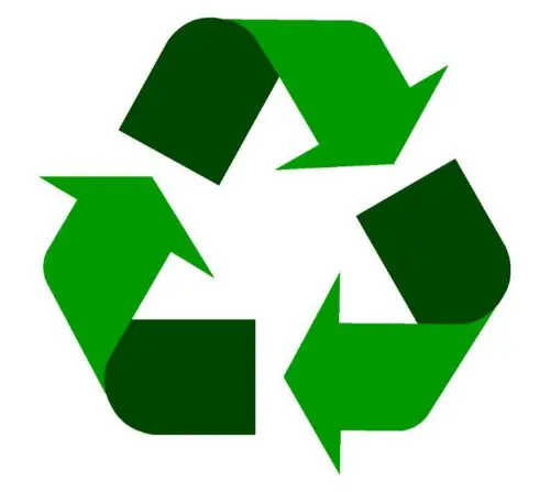 The recycle logo
