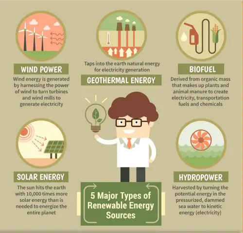 Types of renewable energy