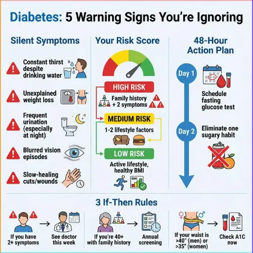 Warning signs of diabetes