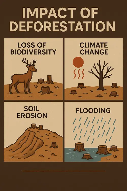 Impacts of deforestation