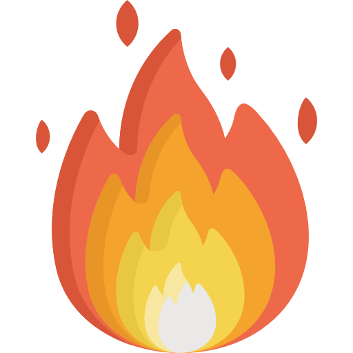 Exothermic icon
