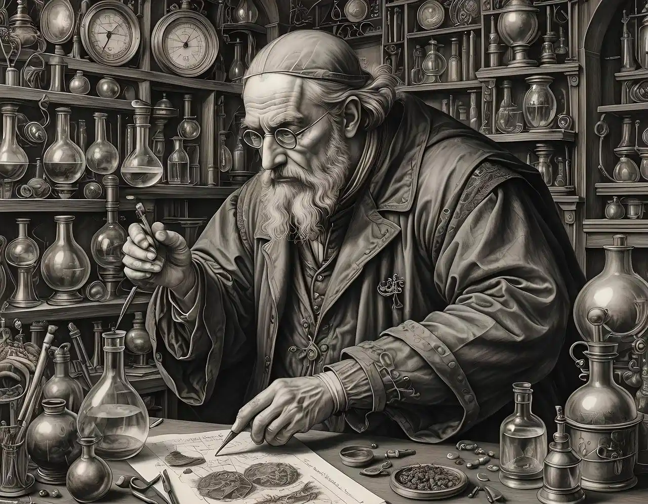 Scientists background